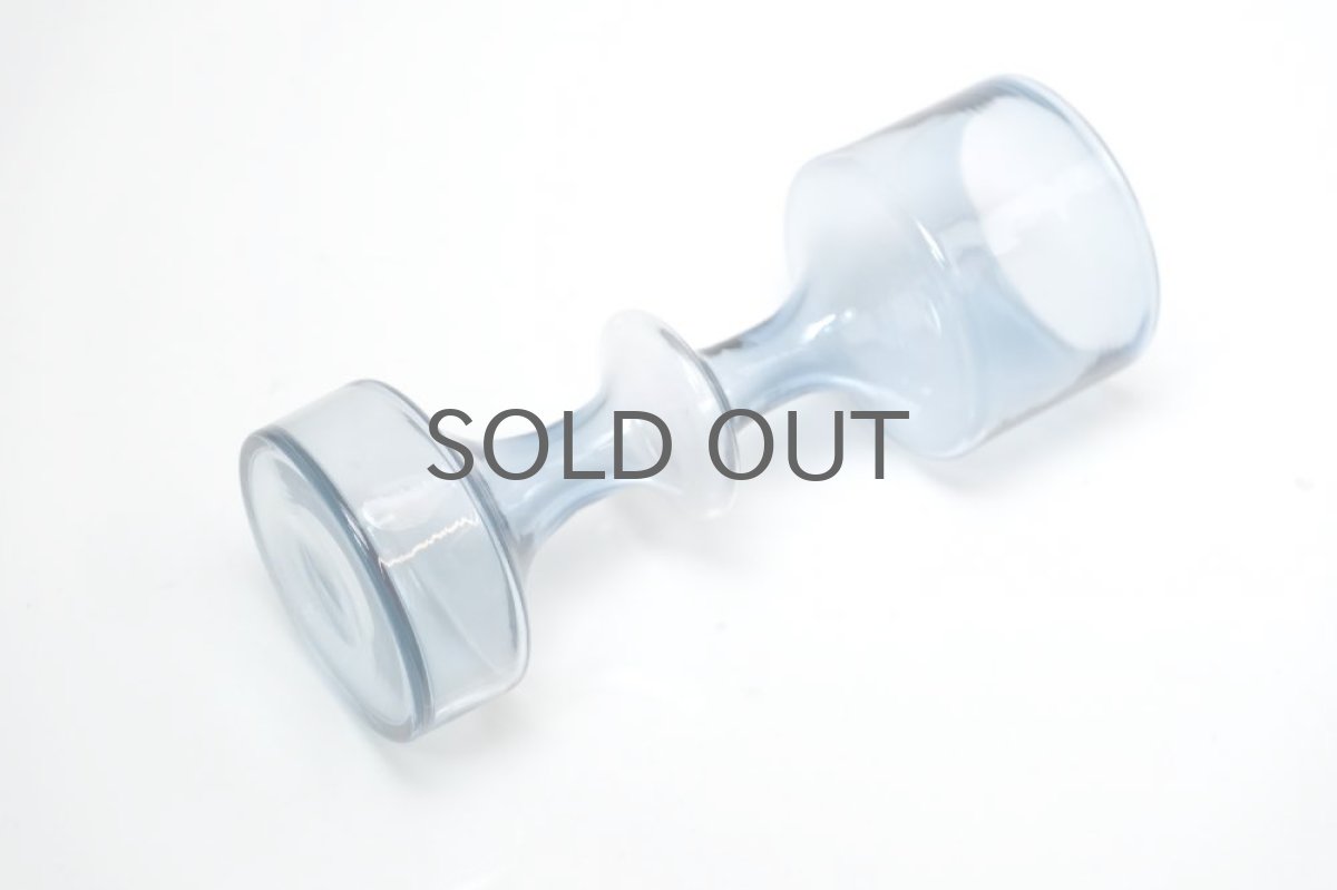 画像3: ビンテージ北欧雑貨/Kaj Franck/カイ・フランク/KF245/Nuutajarvi/ヌータヤルヴィ/ベース/ライトブルーグレイ/No.2 (3)