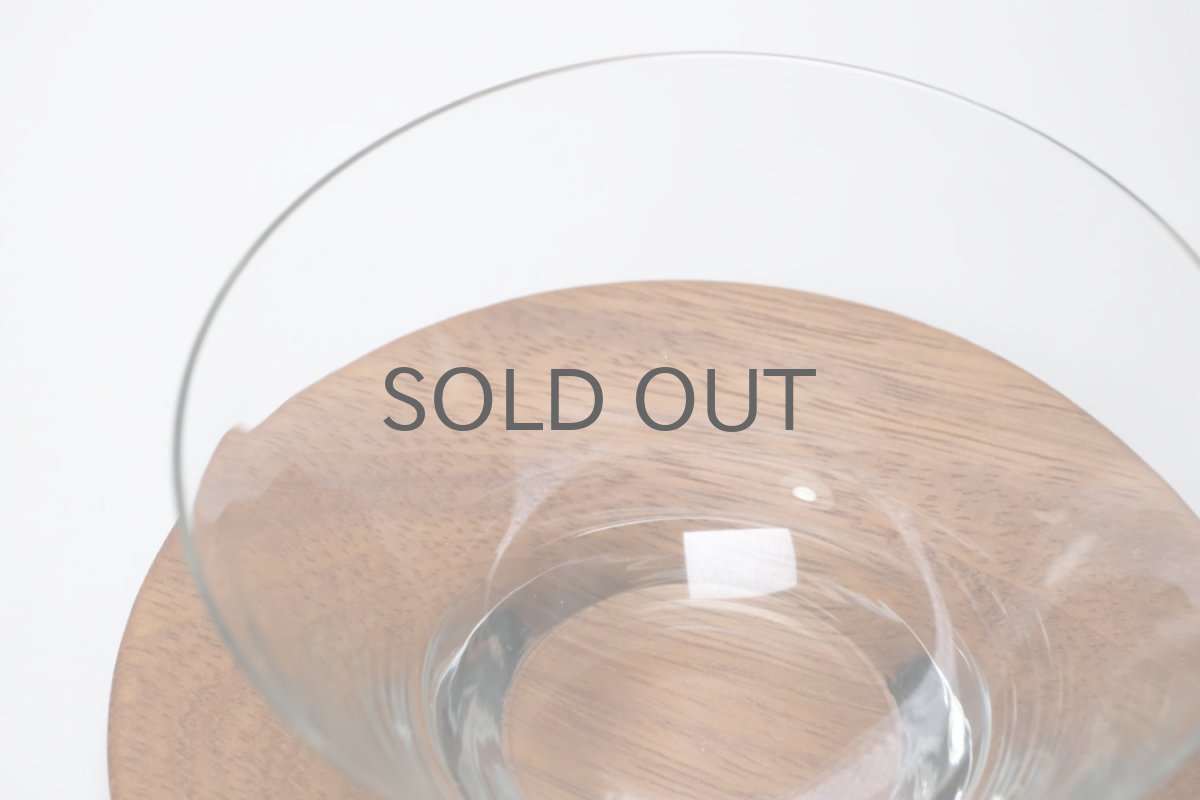 画像4: ビンテージ北欧雑貨/Kaj Franck/カイ・フランク/1369/Nuutajarvi/ヌータヤルヴィ/グラス＆チークソーサー/No.1 (4)