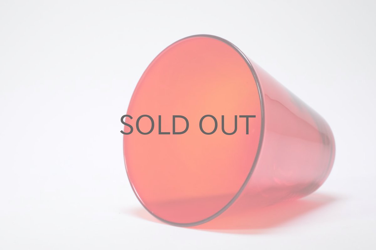 画像2: ビンテージ北欧雑貨/Kaj Franck/カイ・フランク/2744/タンブラー/H8cm/Nuutajarvi/ヌータヤルヴィ//Kartio/レッド (2)