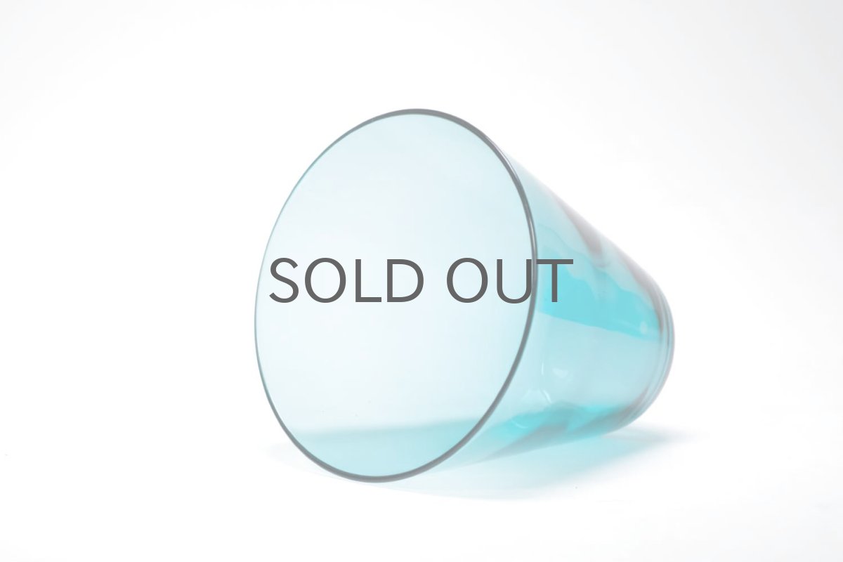 画像2: ビンテージ北欧雑貨/Kaj Franck/カイ・フランク/2744/タンブラー/H8cm/Nuutajarvi/ヌータヤルヴィ/ターコイズブルー (2)