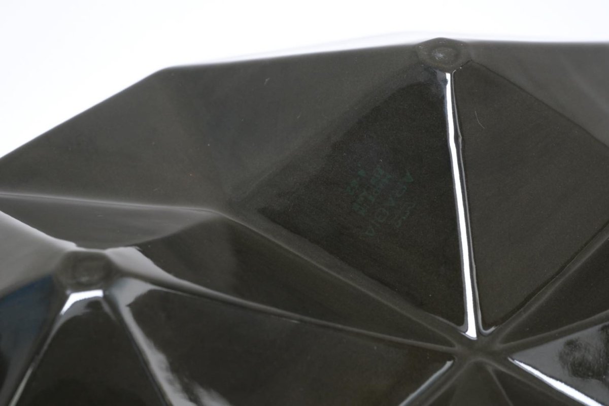 画像10: 【お値下げ】北欧ビンテージ/Kaj Franck/カイ・フランク/KF2/ARABIA /Origami/12 angle/ブラック (10)