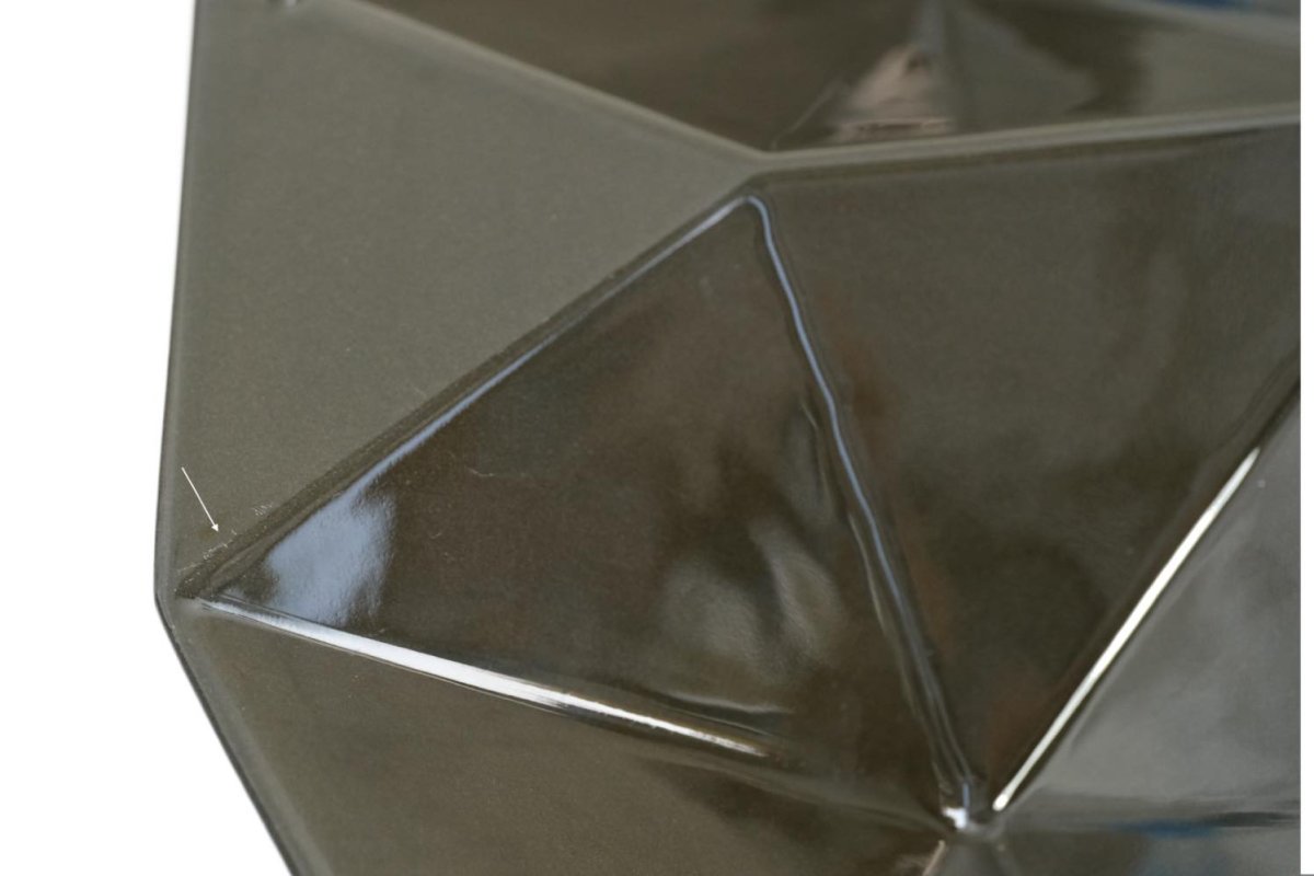 画像6: 【お値下げ】北欧ビンテージ/Kaj Franck/カイ・フランク/KF2/ARABIA /Origami/12 angle/ブラック (6)