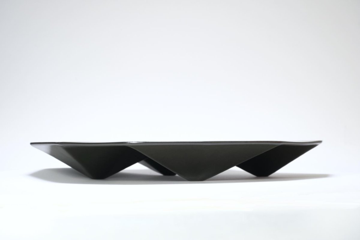 画像9: 【お値下げ】北欧ビンテージ/Kaj Franck/カイ・フランク/KF2/ARABIA /Origami/12 angle/ブラック (9)