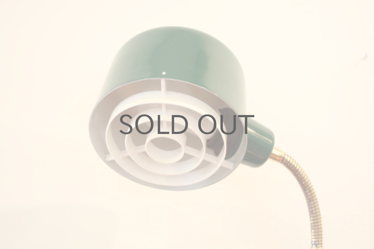 画像5: 北欧ヴィンテージ照明/ビンテージデスクライト グリーン No.2 (5)