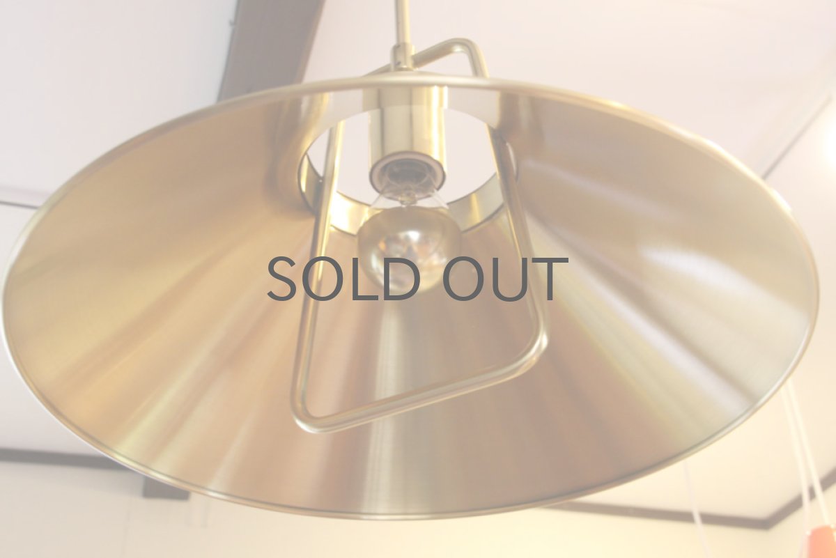 画像2: デンマーク製 Lyfa ペンダントライト 真ちゅう コードリール付き (2)