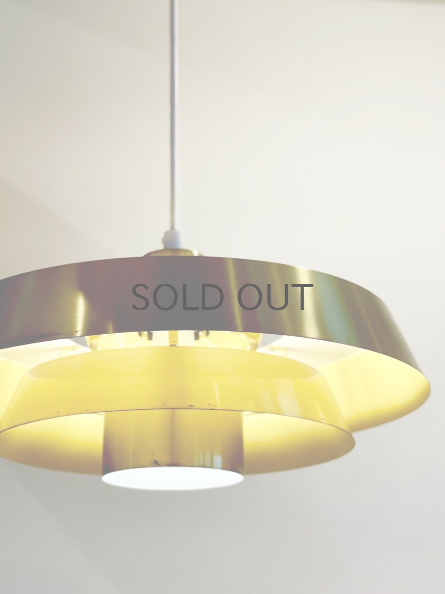 画像15: 北欧ヴィンテージ照明/デンマーク製/Fog & Morup社/Jo Hammerborg/ブラスペンダントライト (15)