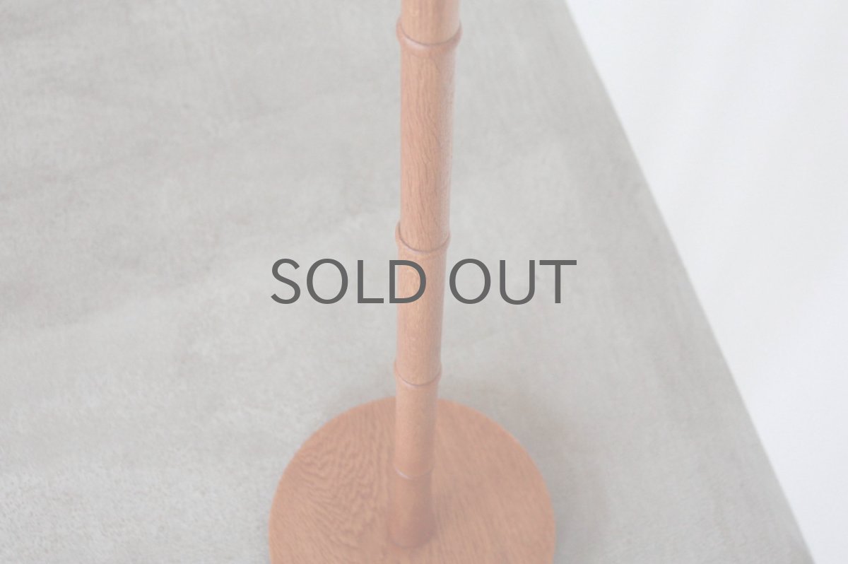 画像3: ビンテージ北欧照明/デンマーク製/フロアスタンドライト/オーク/ジャバラシェード (3)