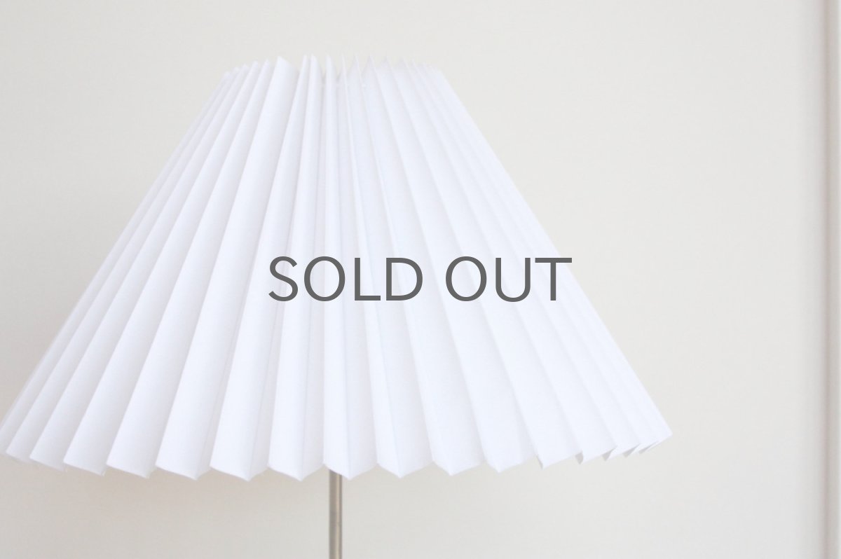 画像7: ビンテージ北欧照明/デンマーク製/フロアスタンドライト/オーク/ジャバラシェード (7)