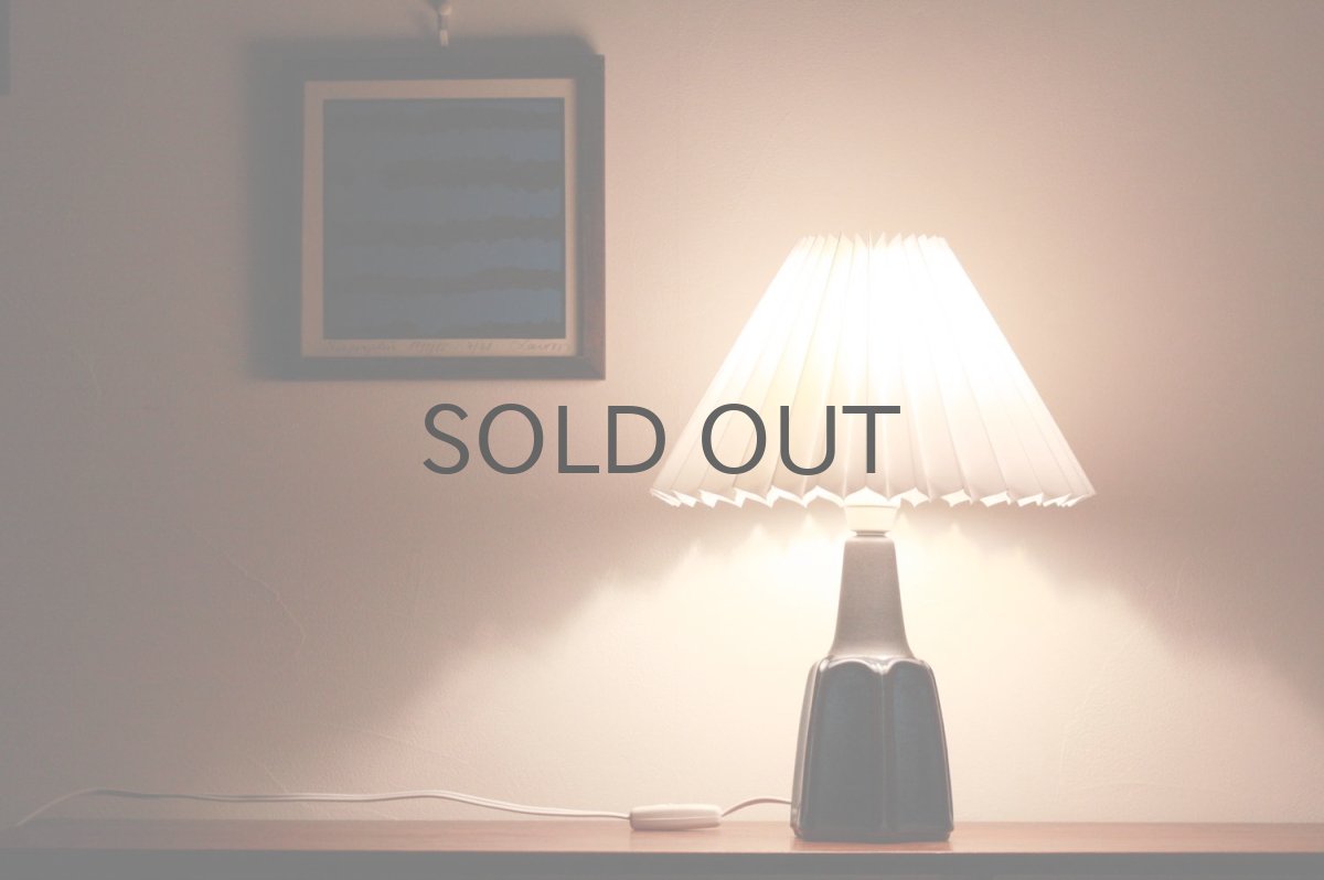 画像6: ビンテージ北欧照明/Soholm/スーホルム/テーブルライト/陶製/No.1 (6)