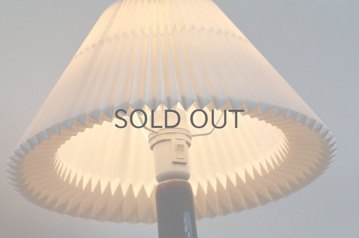 画像8: ビンテージ北欧照明/Gustavsberg/グスタフスベリ/Stig Lindberg/スティグ・リンドベリ/Le Klint/レクリント/テーブルライト (8)