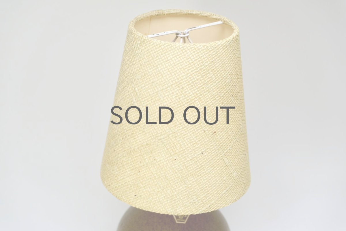 画像6: ビンテージ北欧照明/SYCO keramik/スィコ・ケラミック/スウェーデン/テーブルライト/陶製/オリジナルシェード (6)