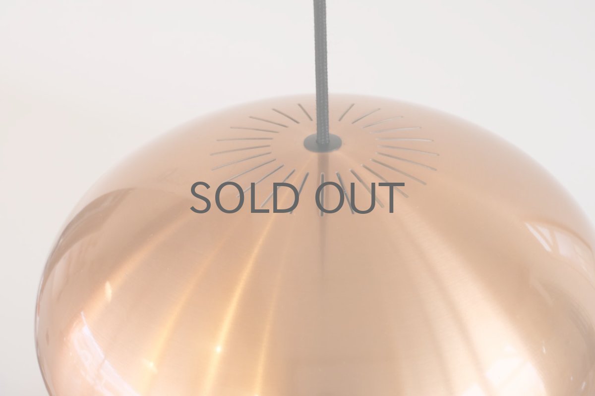 画像2: Fog & Morup/ビンテージ/ペンダントライト/Jo Hammerborgd/MEDIO/コッパー (2)