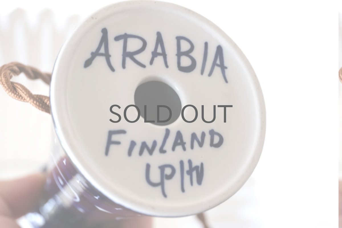 画像6: ビンテージ北欧照明/フィンランド/ARABIAアラビア社/Valencia/ヴァレンシア/テーブルライト/新品レクリントシェード (6)