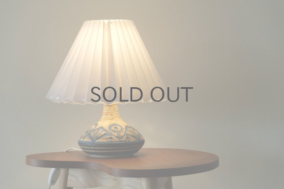 画像3: ビンテージ北欧照明/Soholm/スーホルム/テーブルライト/陶製/No.2 (3)