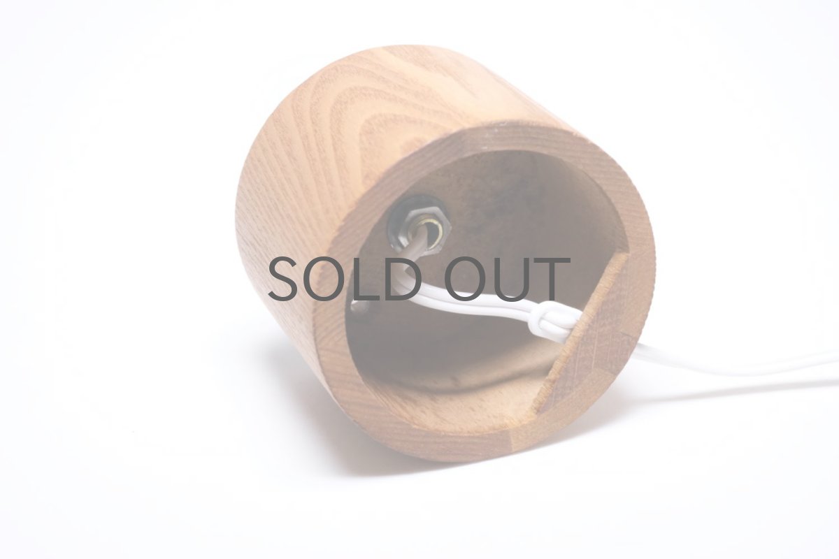 画像6: ビンテージ北欧照明/ランタン/スウェーデンで見つけたテーブルライト/ガラスシェード✕木製スタンド (6)