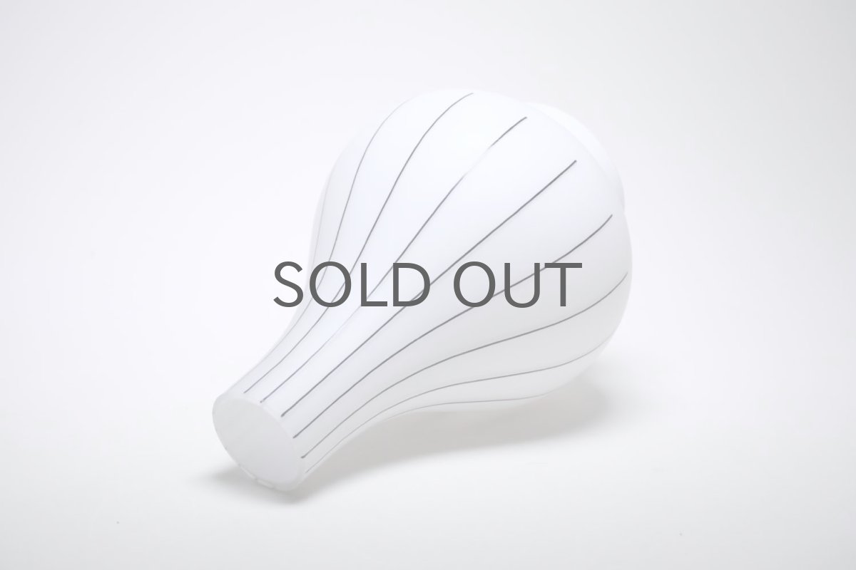 画像4: ビンテージ北欧照明/ランタン/スウェーデンで見つけたテーブルライト/ガラスシェード✕木製スタンド (4)