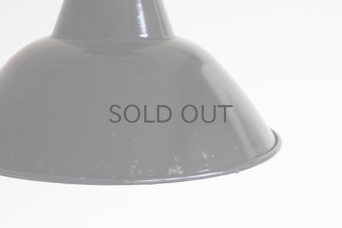 画像5: ドイツヴィンテージ照明/インダストリアル/ワークショップライト ブラック (5)
