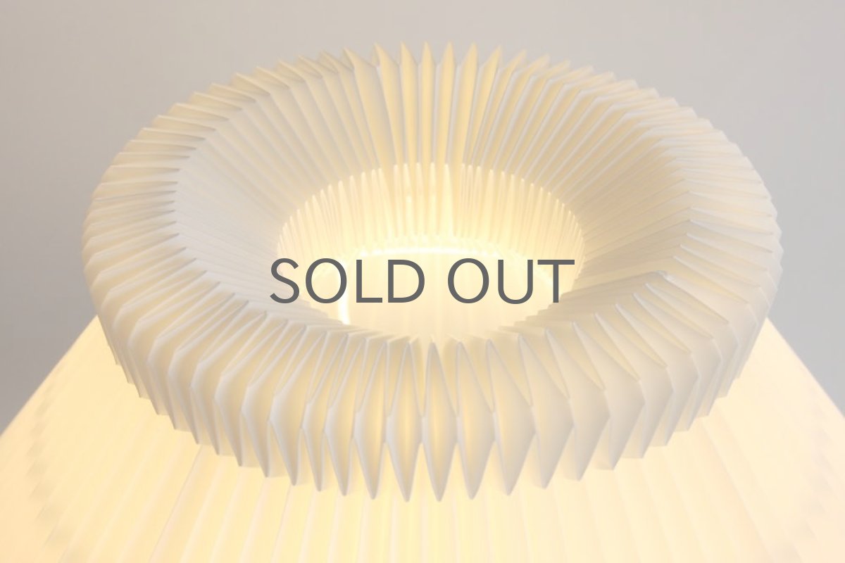 画像4: ビンテージ北欧照明/デンマーク製/フロアスタンドライト/レクリントシェード (4)