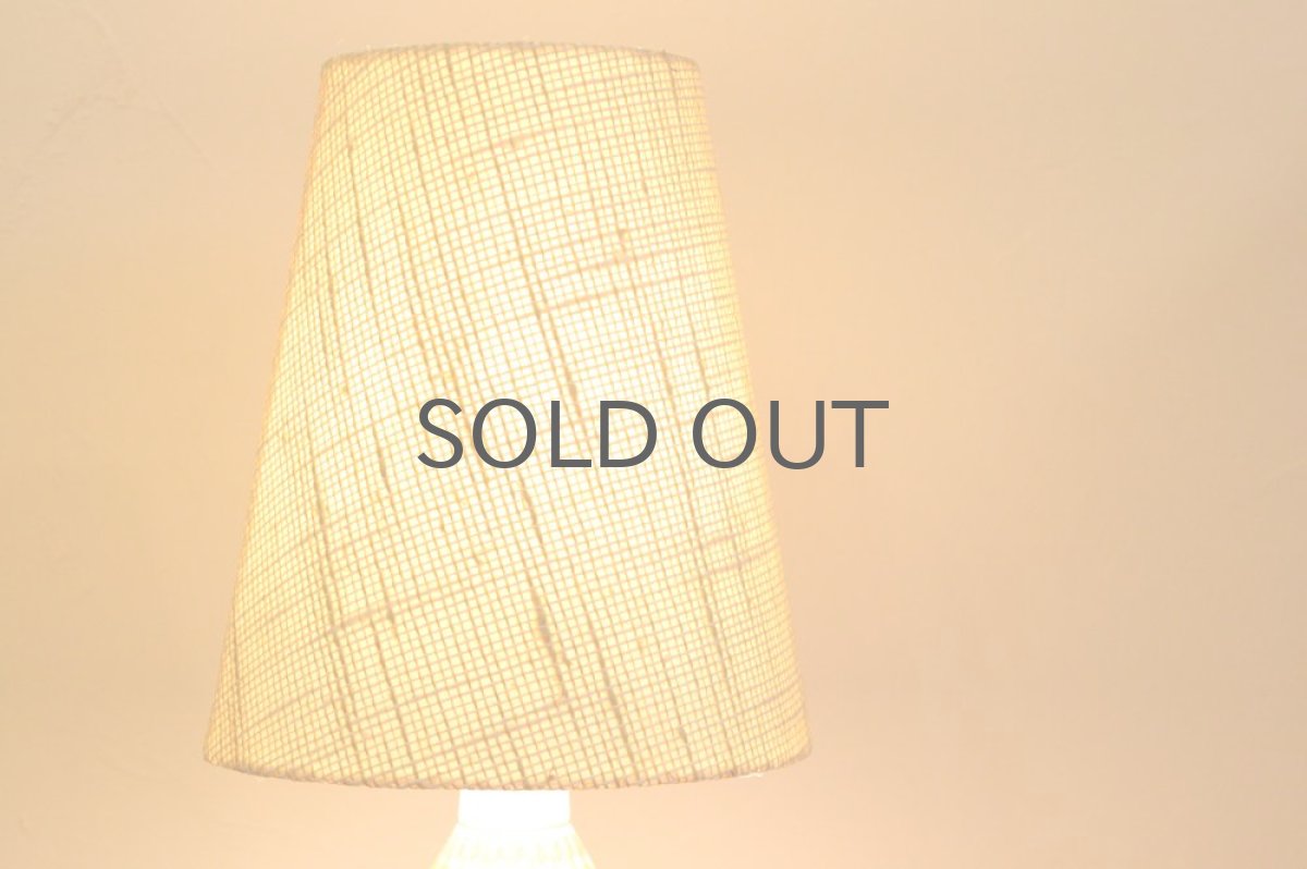 画像3: テーブルライト NILA 陶製×ジュートシェード (3)