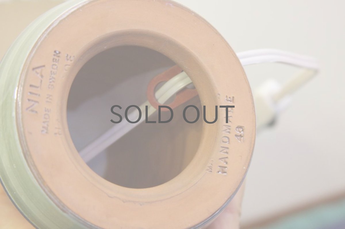 画像5: テーブルライト NILA 陶製×ジュートシェード (5)