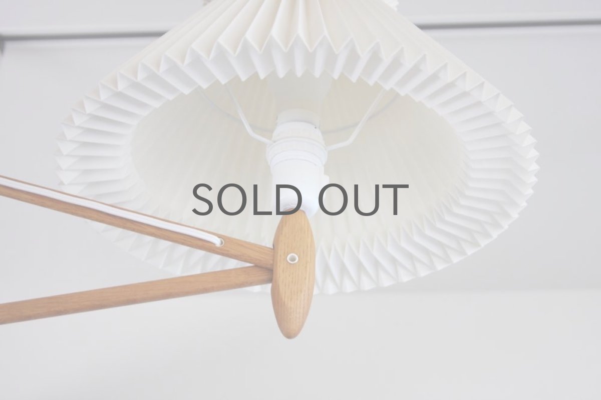 画像5: ビンテージ北欧照明/デンマーク製/Le Klint/レクリント/ブラケットウォールランプ/オーク (5)