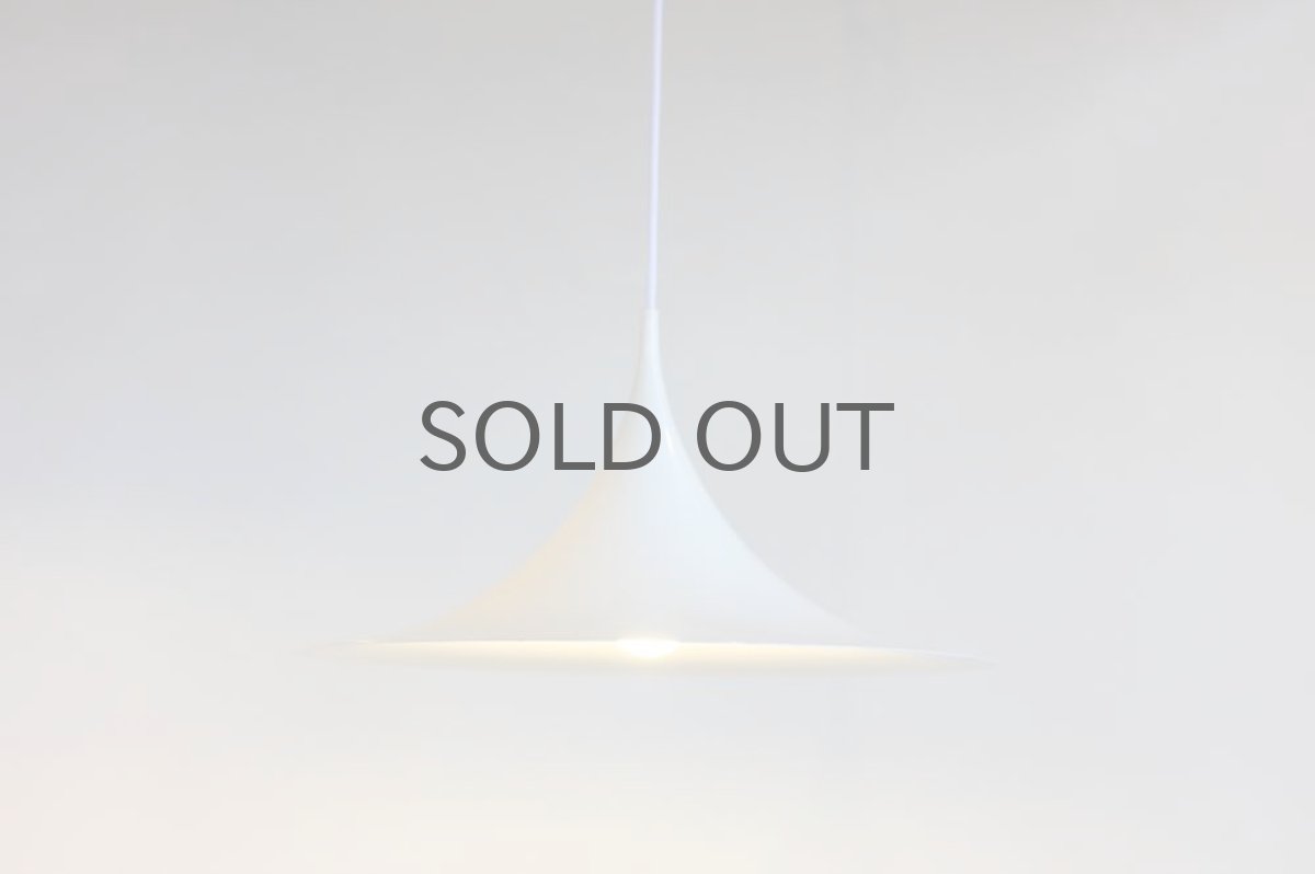 画像2: 北欧ヴィンテージ照明/デンマーク製 Fog & Morup社 Semi ペンダントライト ホワイト (2)