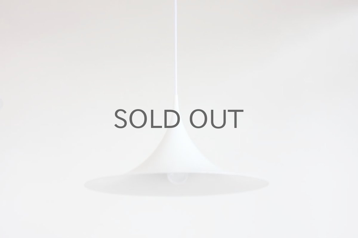 画像3: 北欧ヴィンテージ照明/デンマーク製 Fog & Morup社 Semi ペンダントライト ホワイト (3)