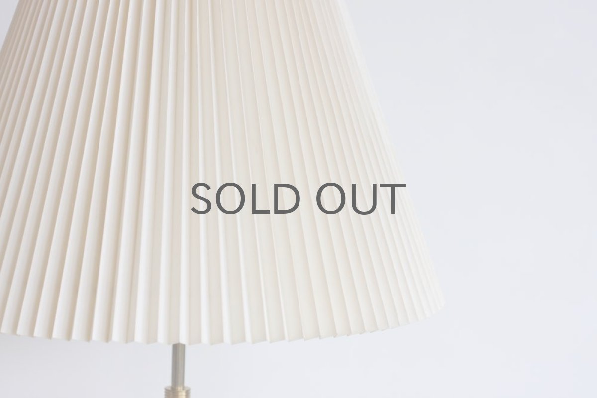 画像3: 北欧ビンテージ デンマーク製 フロアスタンドライト ローズウッド 蛇腹シェード (3)