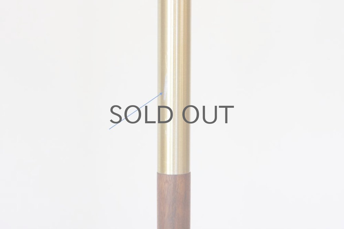 画像4: ビンテージ北欧照明/デンマーク製/フロアスタンドライト/支柱のみ (4)