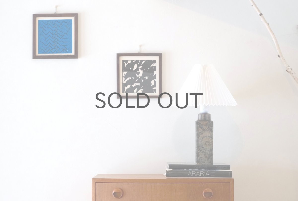 画像6: ビンテージ北欧照明/ロイヤルコペンハーゲン/Baca/バッカ/Nils Thorsson/ニルス　トーソン/ビンテージテーブルライト/ジャバラシェード (6)