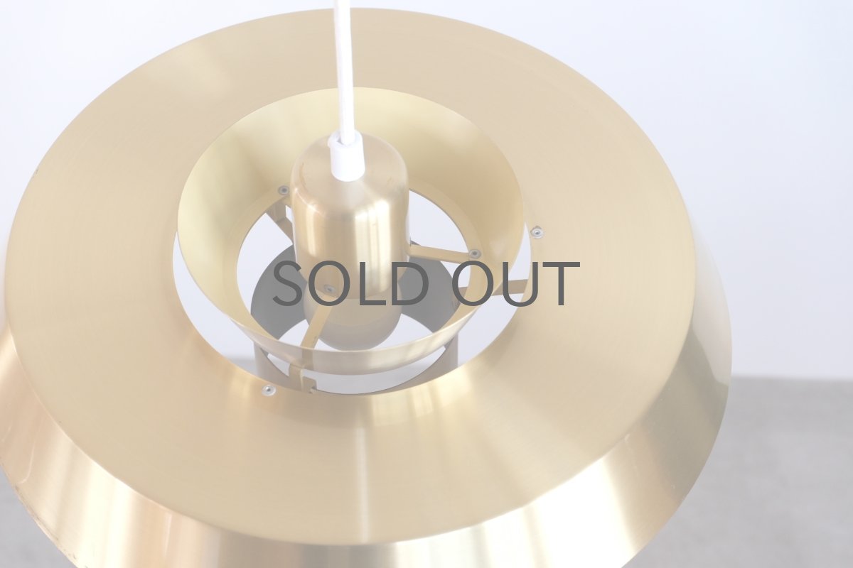 画像13: 北欧ヴィンテージ照明/デンマーク製/Fog & Morup社/Jo Hammerborg/ブラスペンダントライト (13)