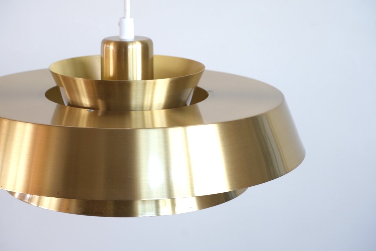 画像4: 北欧ヴィンテージ照明/デンマーク製/Fog & Morup社/Jo Hammerborg/ブラスペンダントライト (4)