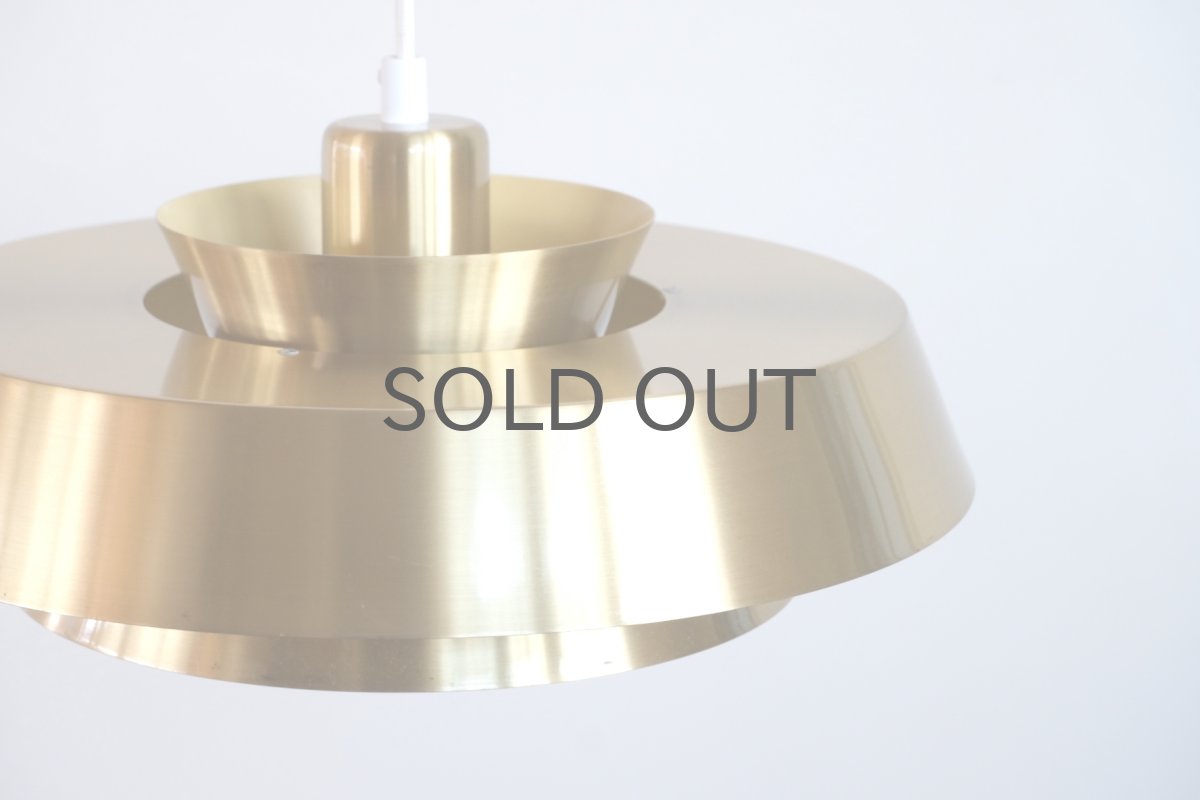 画像4: 北欧ヴィンテージ照明/デンマーク製/Fog & Morup社/Jo Hammerborg/ブラスペンダントライト (4)