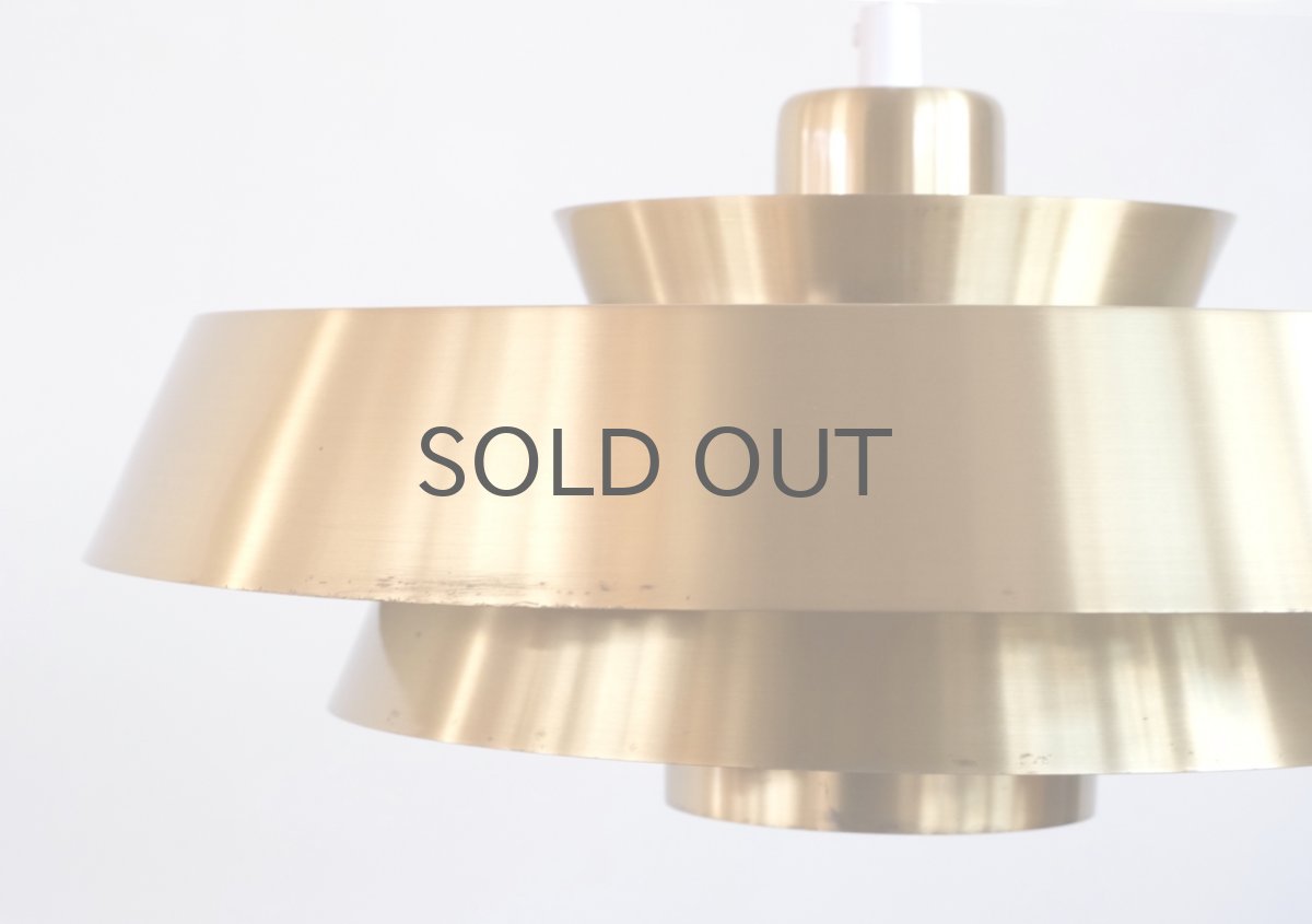 画像5: 北欧ヴィンテージ照明/デンマーク製/Fog & Morup社/Jo Hammerborg/ブラスペンダントライト (5)