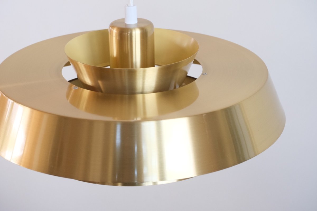 画像12: 北欧ヴィンテージ照明/デンマーク製/Fog & Morup社/Jo Hammerborg/ブラスペンダントライト (12)