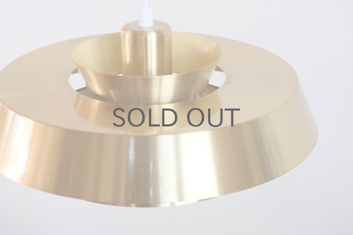 画像12: 北欧ヴィンテージ照明/デンマーク製/Fog & Morup社/Jo Hammerborg/ブラスペンダントライト (12)