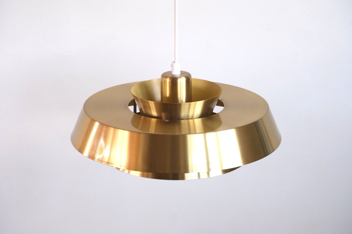 画像3: 北欧ヴィンテージ照明/デンマーク製/Fog & Morup社/Jo Hammerborg/ブラスペンダントライト (3)