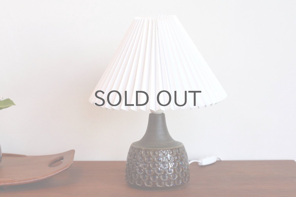 画像2: ビンテージ北欧照明/Soholm/スーホルム/テーブルライト/陶製/No.2 (2)