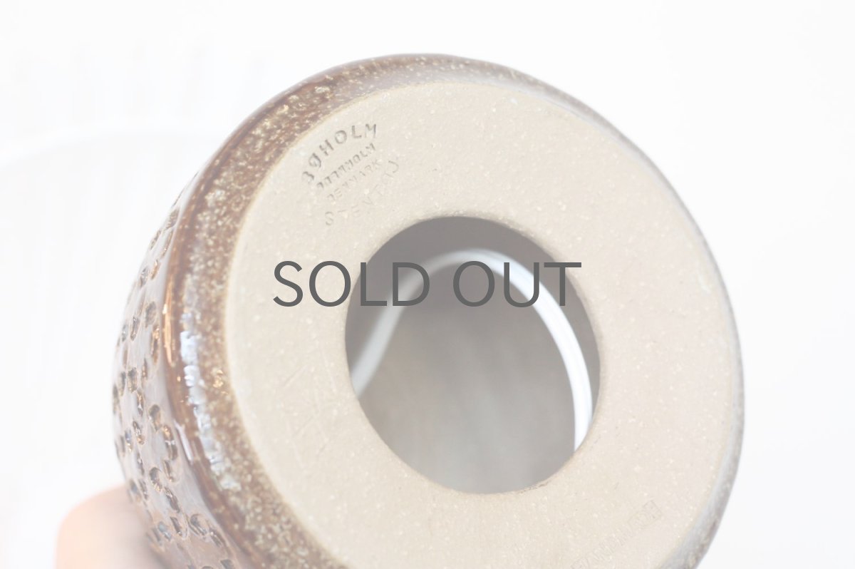 画像6: ビンテージ北欧照明/Soholm/スーホルム/テーブルライト/陶製/No.2 (6)