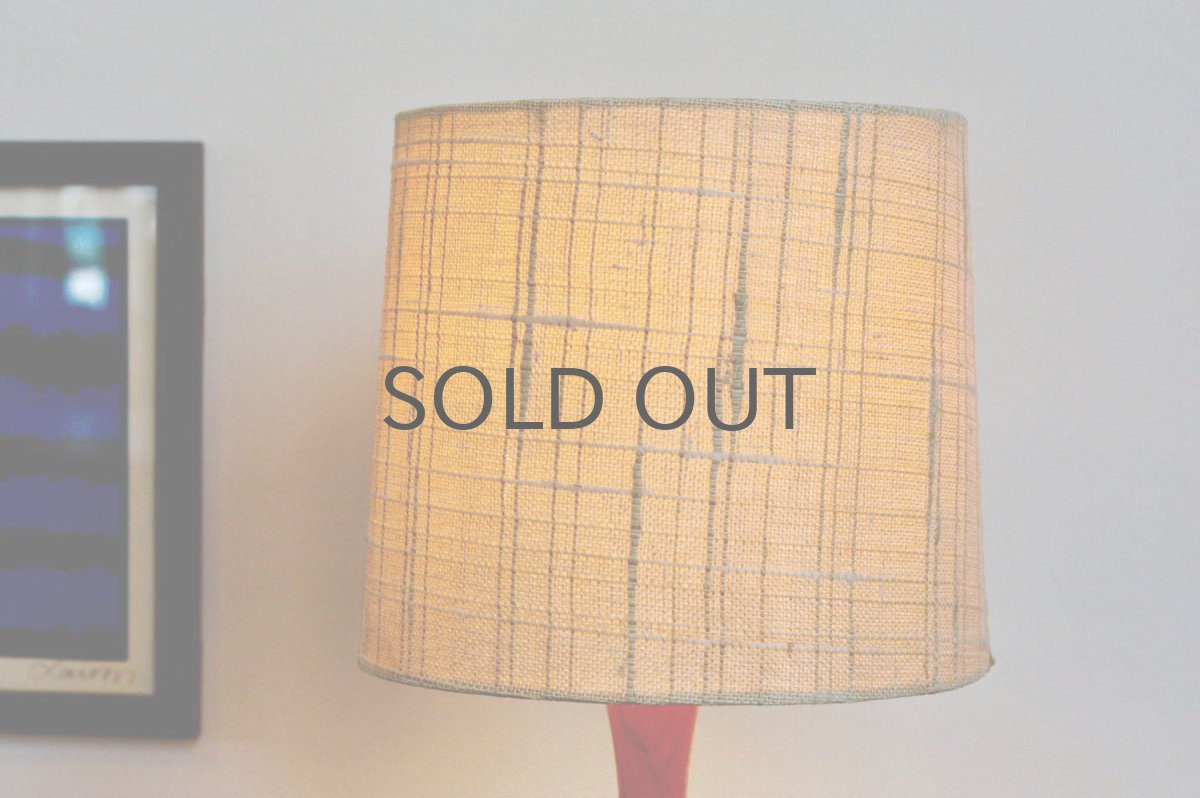 画像3: ビンテージ北欧照明/テーブルライト/チーク/オリジナルシェード (3)