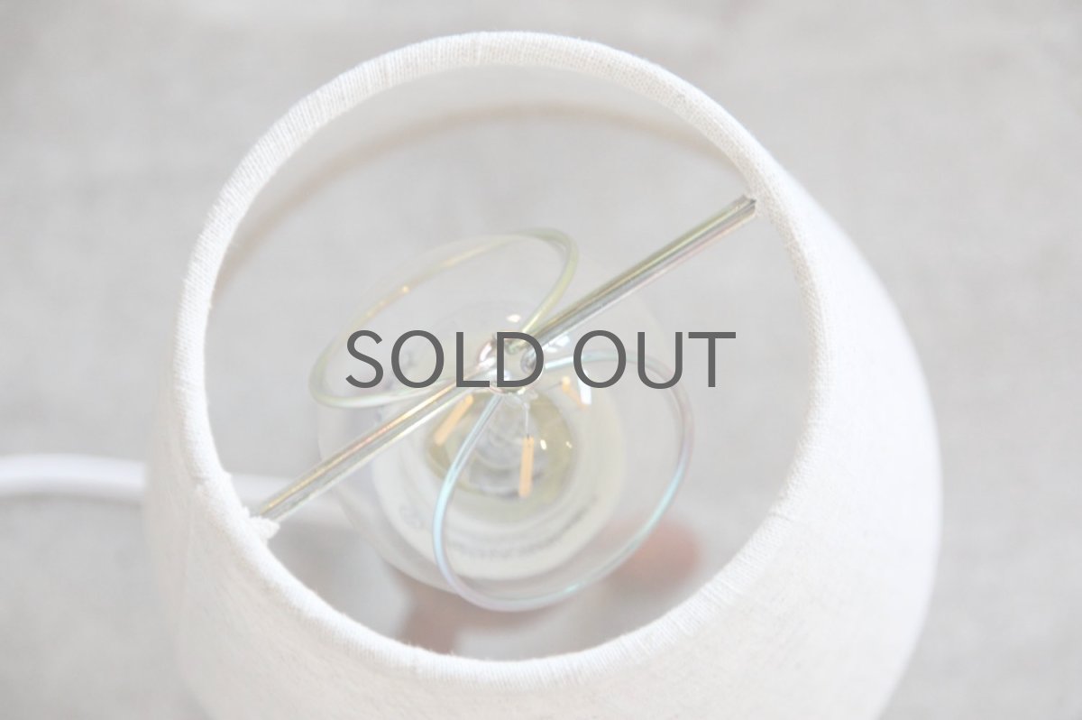 画像6: ヴィンテージ北欧照明/テーブルライト/チーク/3本脚 (6)