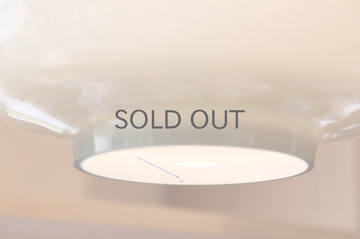 画像4: 北欧ビンテージ照明/Holmegaard/ホルメゴー/ホルムガード/Kreta/ペンダント/グレー (4)