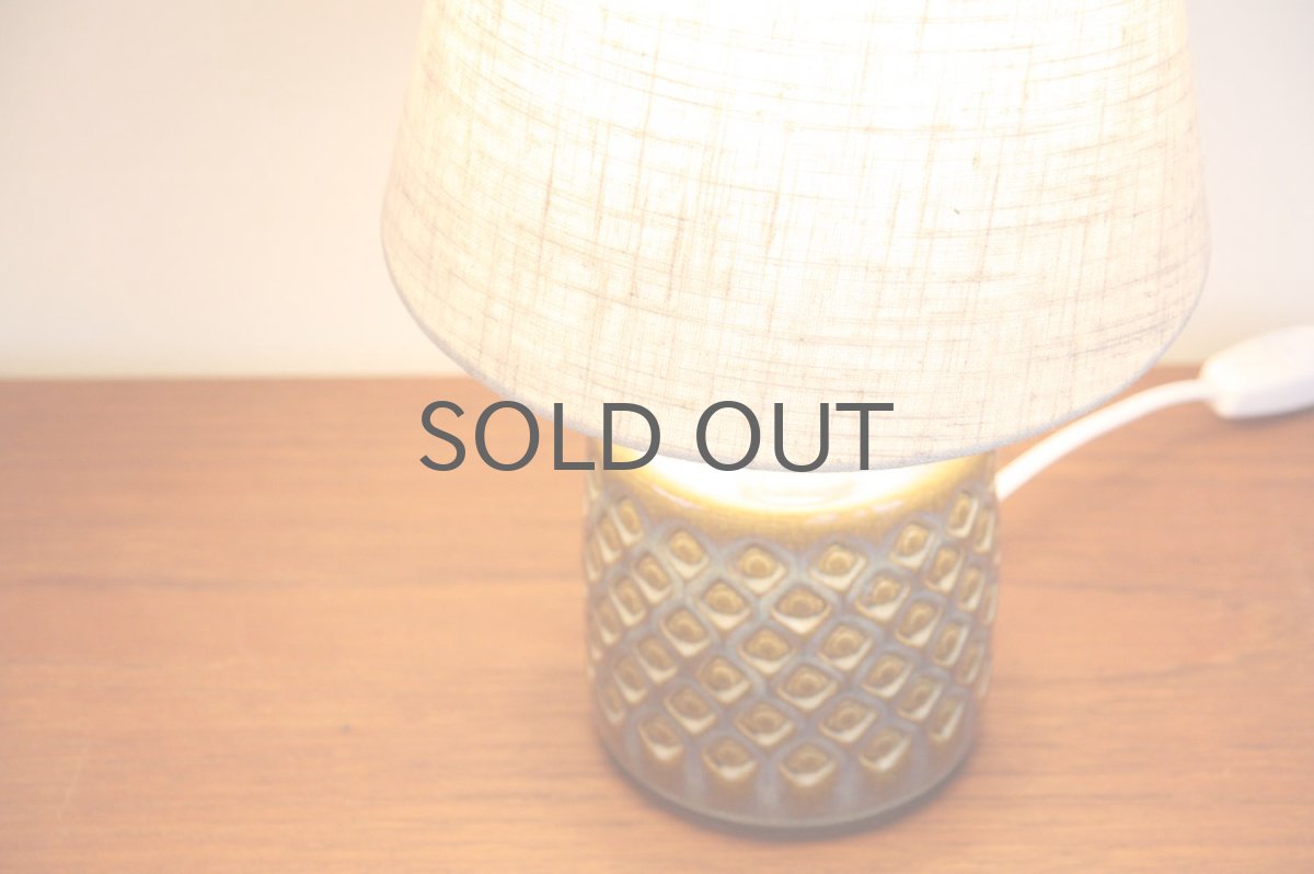 画像6: ビンテージ北欧照明/デンマーク製/Soholm/スーホルム/テーブルライト/陶製 (6)