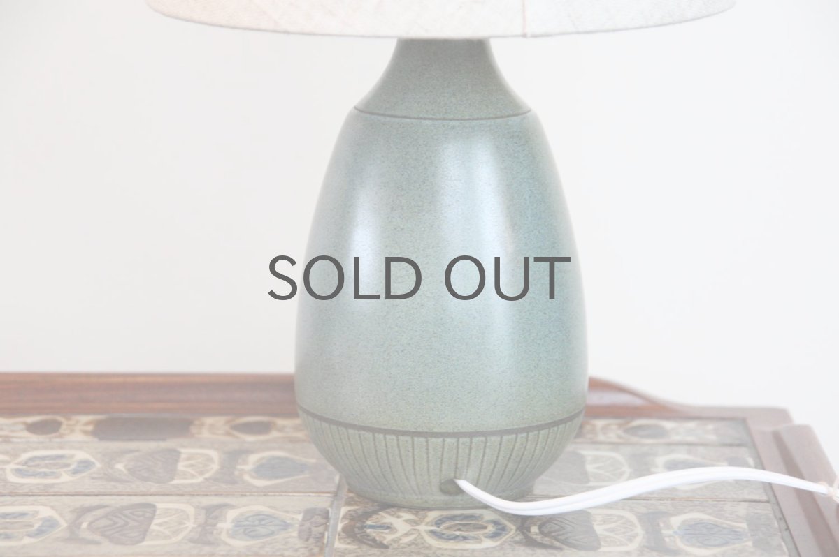 画像5: ビンテージ北欧照明/Falkenberg/テーブルライト/陶製 (5)