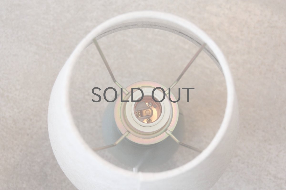 画像7: ビンテージ北欧照明/Falkenberg/テーブルライト/陶製 (7)