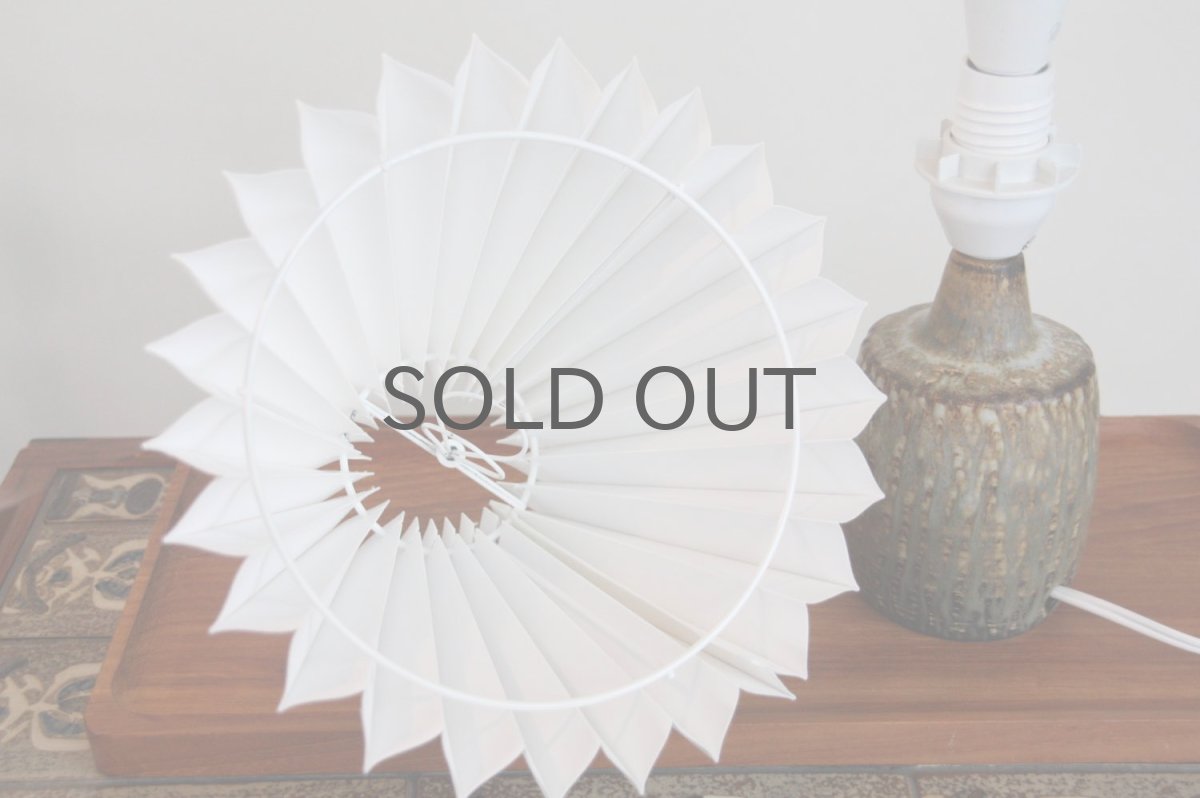 画像8: 北欧ビンテージ照明/テーブルライト/Rorstrand/ロールストランド/Gunnar Nylund/グンナー・ニールンド/ジャバラシェード (8)