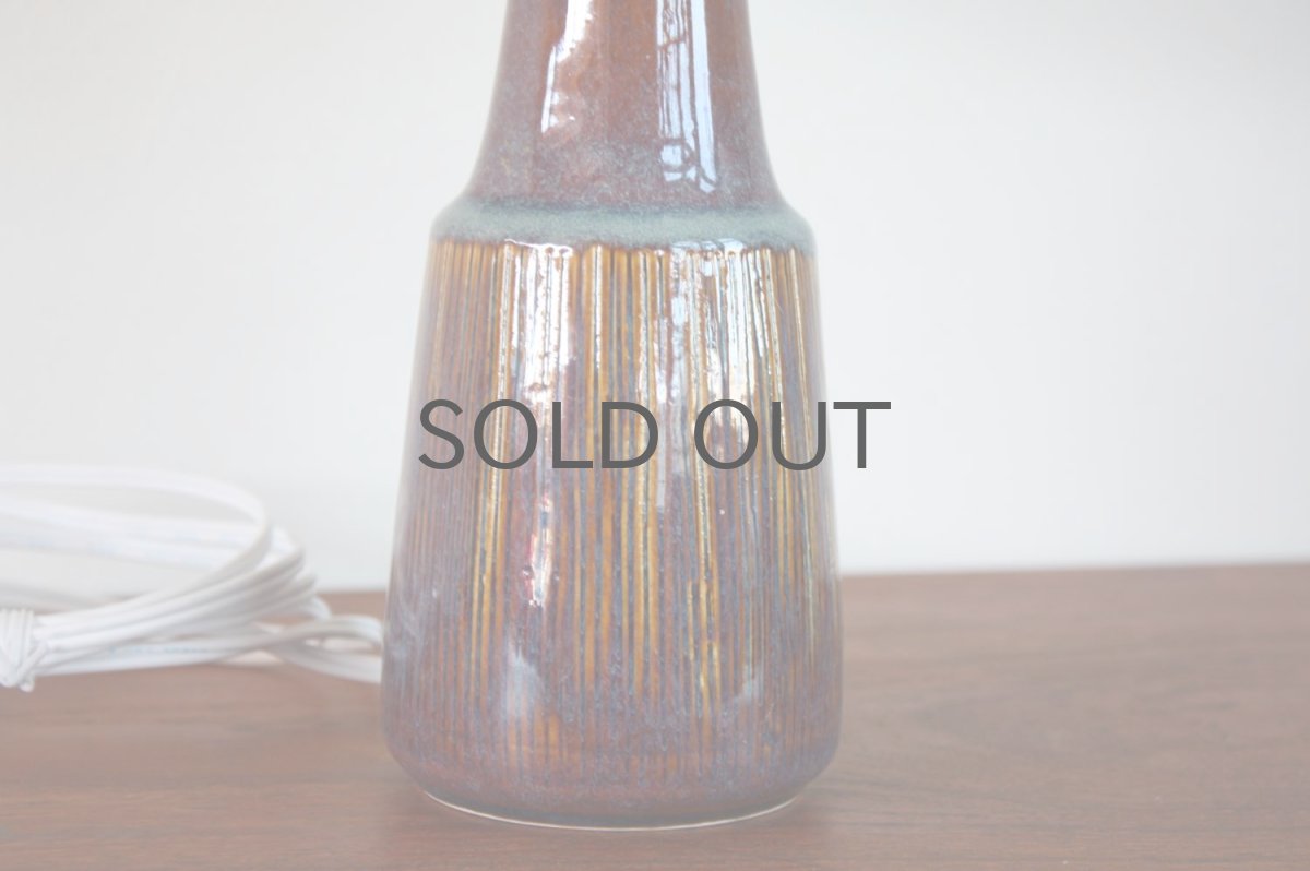 画像3: ビンテージ北欧照明/Soholm/スーホルム/テーブルライト/陶製/No.2 (3)