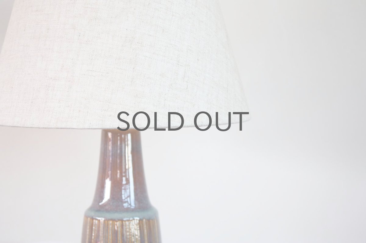 画像4: ビンテージ北欧照明/Soholm/スーホルム/テーブルライト/陶製/No.2 (4)