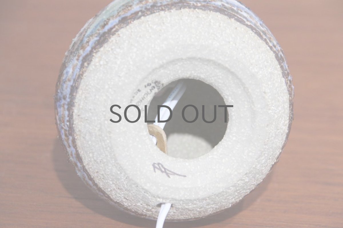 画像6: ビンテージ北欧照明/Soholm/スーホルム/テーブルライト/陶製/No.2 (6)