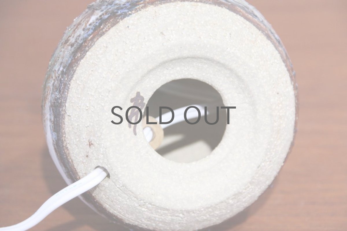 画像6: ビンテージ北欧照明/Soholm/スーホルム/テーブルライト/陶製 (6)